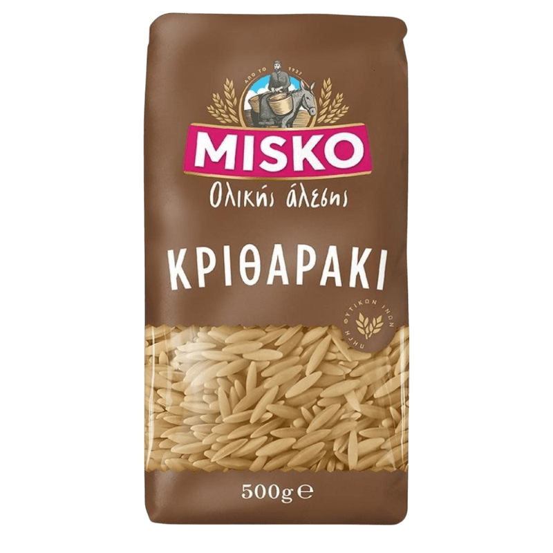 Misko Pasta Reisnudeln Kritharaki Vollkorn 500g - GM Markt Eshop