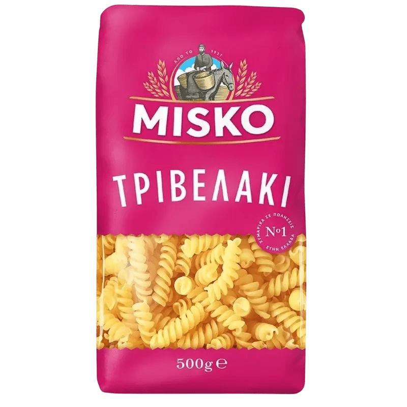 Misko Pasta Trivelaki (Strifto) 500g - GM Markt Eshop