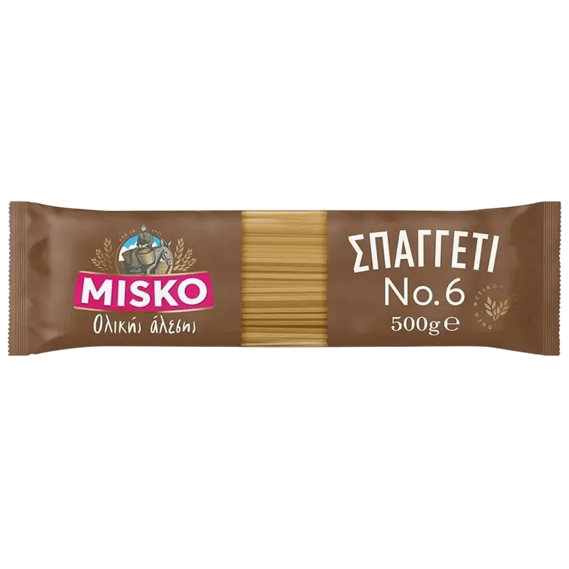 Misko Vollkornspaghetti No6 500g - GM Markt Eshop
