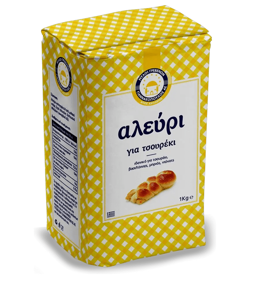 Myloi Grevenon Mehl für Tsoureki 1 kg - GM Markt Eshop