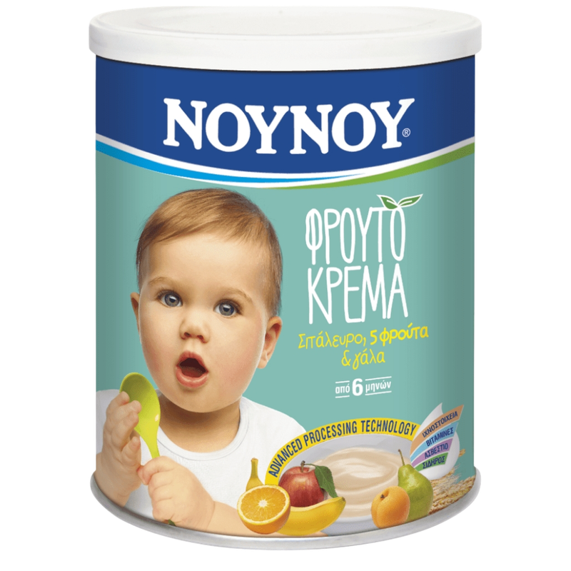 Nounou Fruchtcreme 5 Früchte 300g (Babynahrung & Kinder Milch) - Bild 1