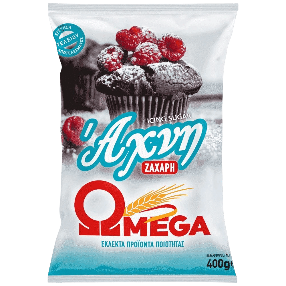 Omega Puderzucker 400g - GM Markt Eshop