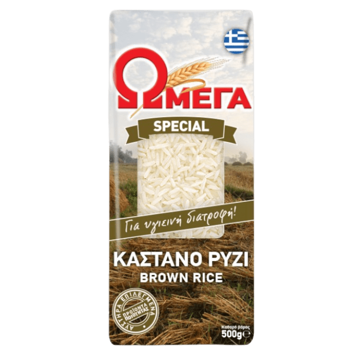 Omega Special Reis Braune 500g - GM Markt Eshop