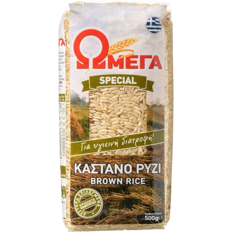 Omega Special Reis Braune 500g (Hülsenfrüchte & Reis) - Bild 1
