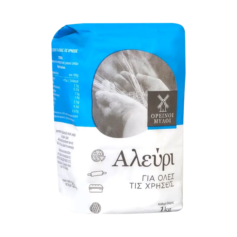 Orini Myloi Mehl für alle Zwecke 1 kg (Backzutaten) - Bild 1