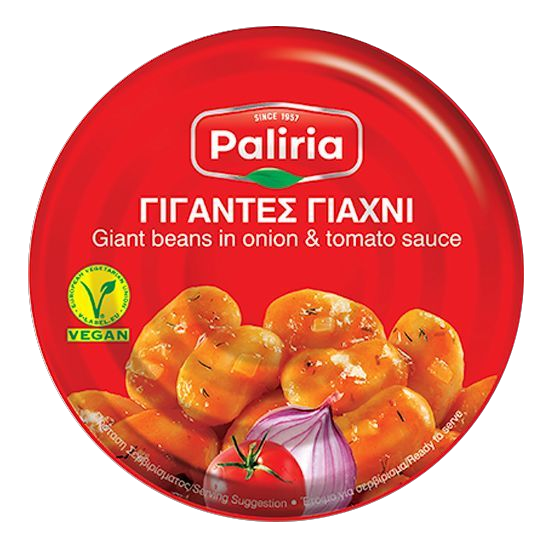 Palirria Riesenbohnen Giachni in Tomatensosse 280g (Fertiggerichte & Konserven) - Bild 1