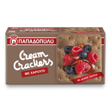 Papadopoulos Cream Crackers mit Johannisbrot 190g (Gebäck & Kekse) - Bild 1