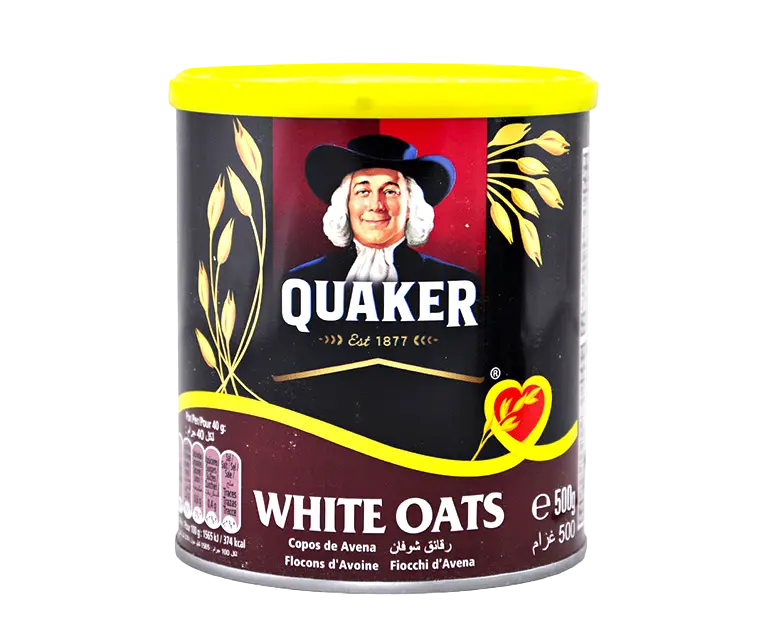 Quaker Oats Haferflocken 500g in Metallbox (Nüsse & Pasteli & Cerealien) - Bild 1