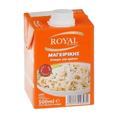 Royal Sahne-Creme für Koch 23% Fett 500 ml (Milchprodukte) - Bild 1