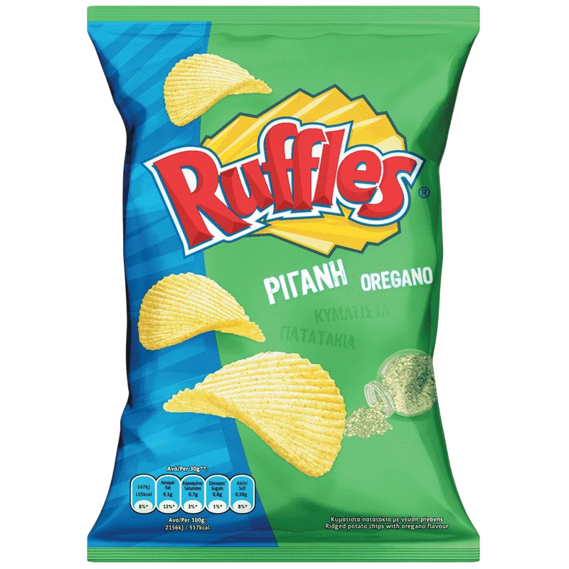 Ruffles Welke Kartoffeln mit Oregano 140g (Snacks & Croissants) - Bild 1