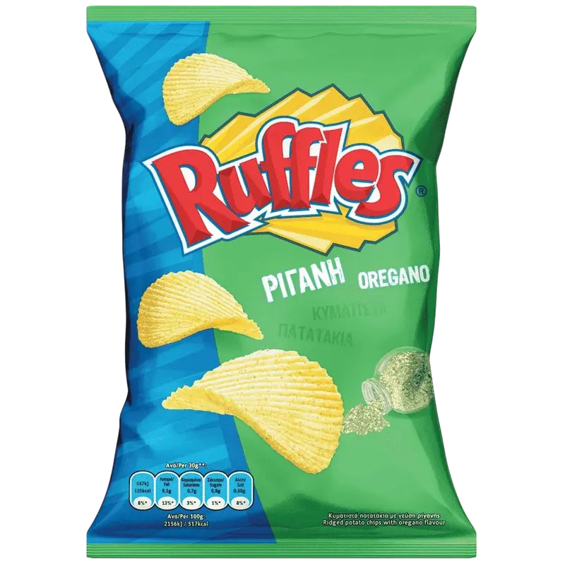 Ruffles Welke Kartoffeln mit Oregano 140g (Snacks & Croissants) - Bild 1