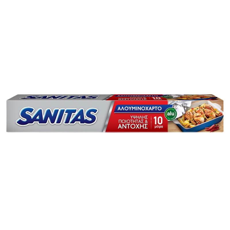 Sanitas Aluminiumfolie 10Mx29Cm (Küche & Haushalt) - Bild 1