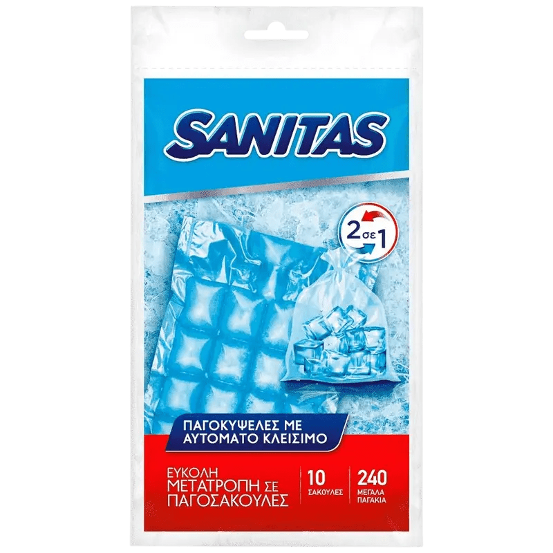 Sanitas Eiszellen Autoclose 10 Stück - GM Markt Eshop