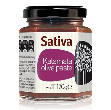 Sativa Olivenpaste Kalamon 170g (Öl & Oliven) - Bild 1