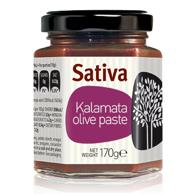 Sativa Olivenpaste Kalamon 170g (Öl & Oliven) - Bild 1