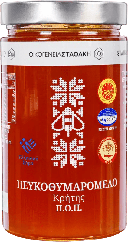 Stathakis Kretischer Honig mit Kiefer & Thymian Pdo 900g - GM Markt Eshop