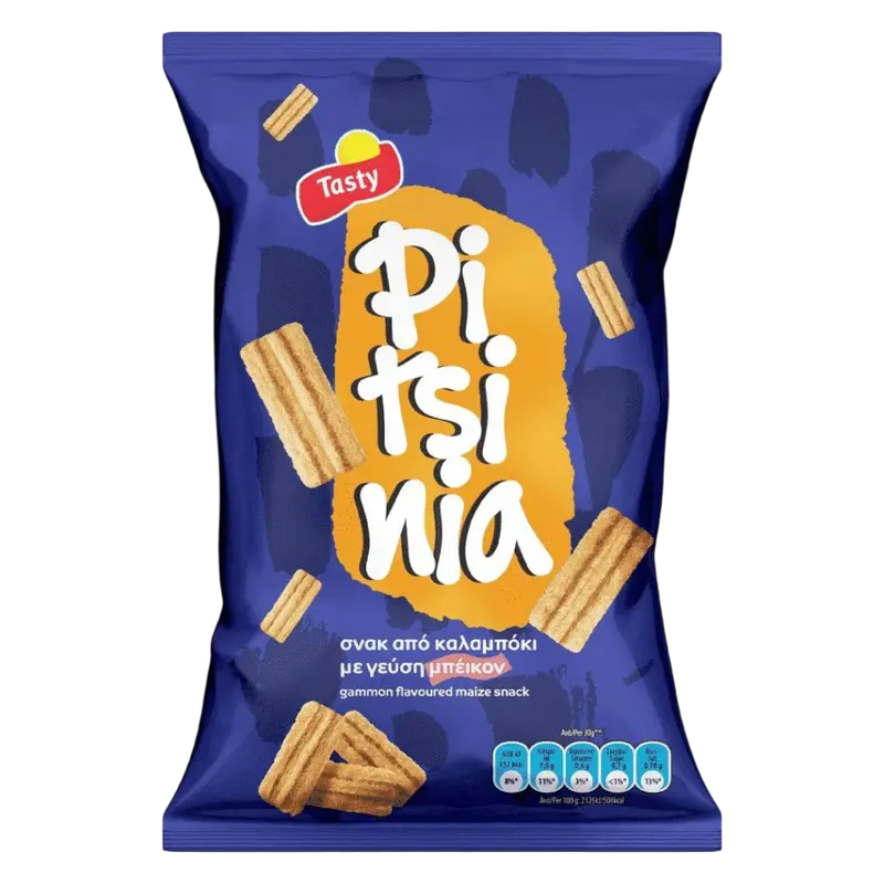 Tasty Pitsinia Snacks 100g (Snacks & Croissants) - Bild 1