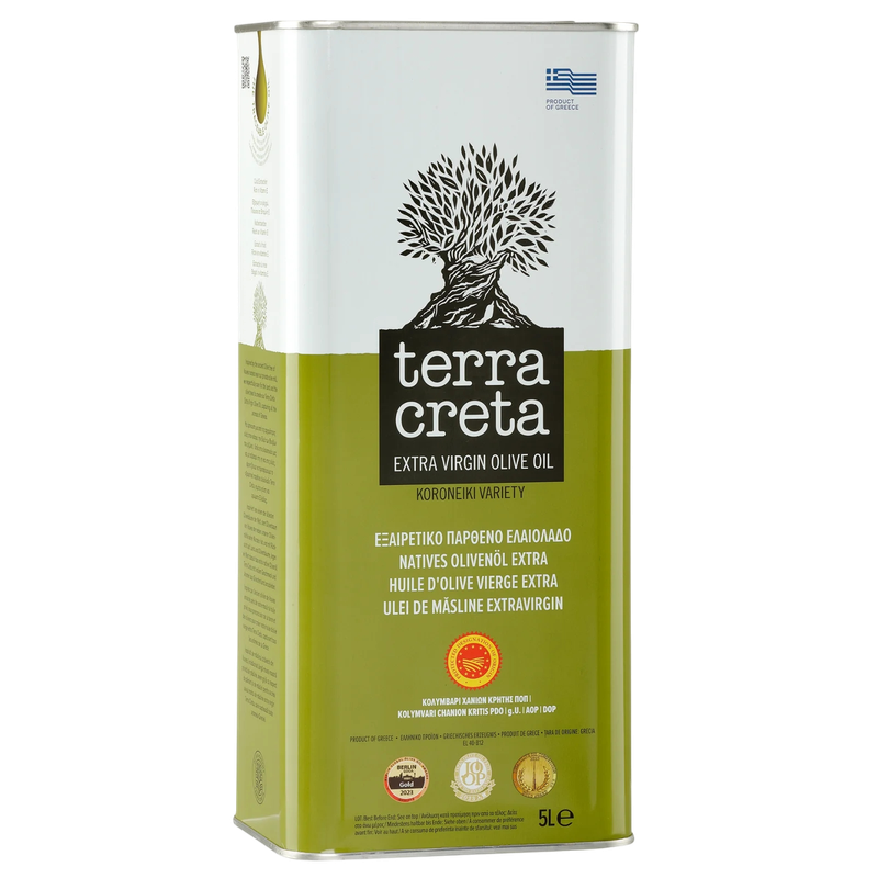 Terra Creta extra reines Olivenöl 5 Liter Tin (Öl & Oliven) - Bild 1
