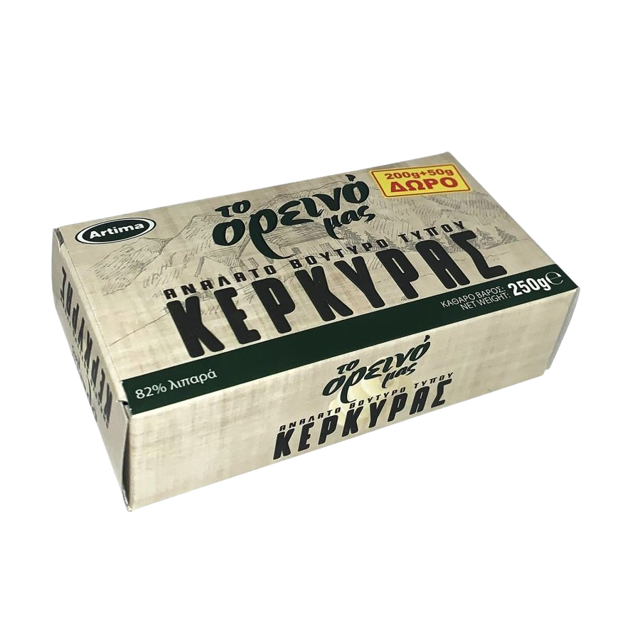 To Oreino Mas Butter ohne Salz Typ Korfu 200g (Margarine & Butter) - Bild 1