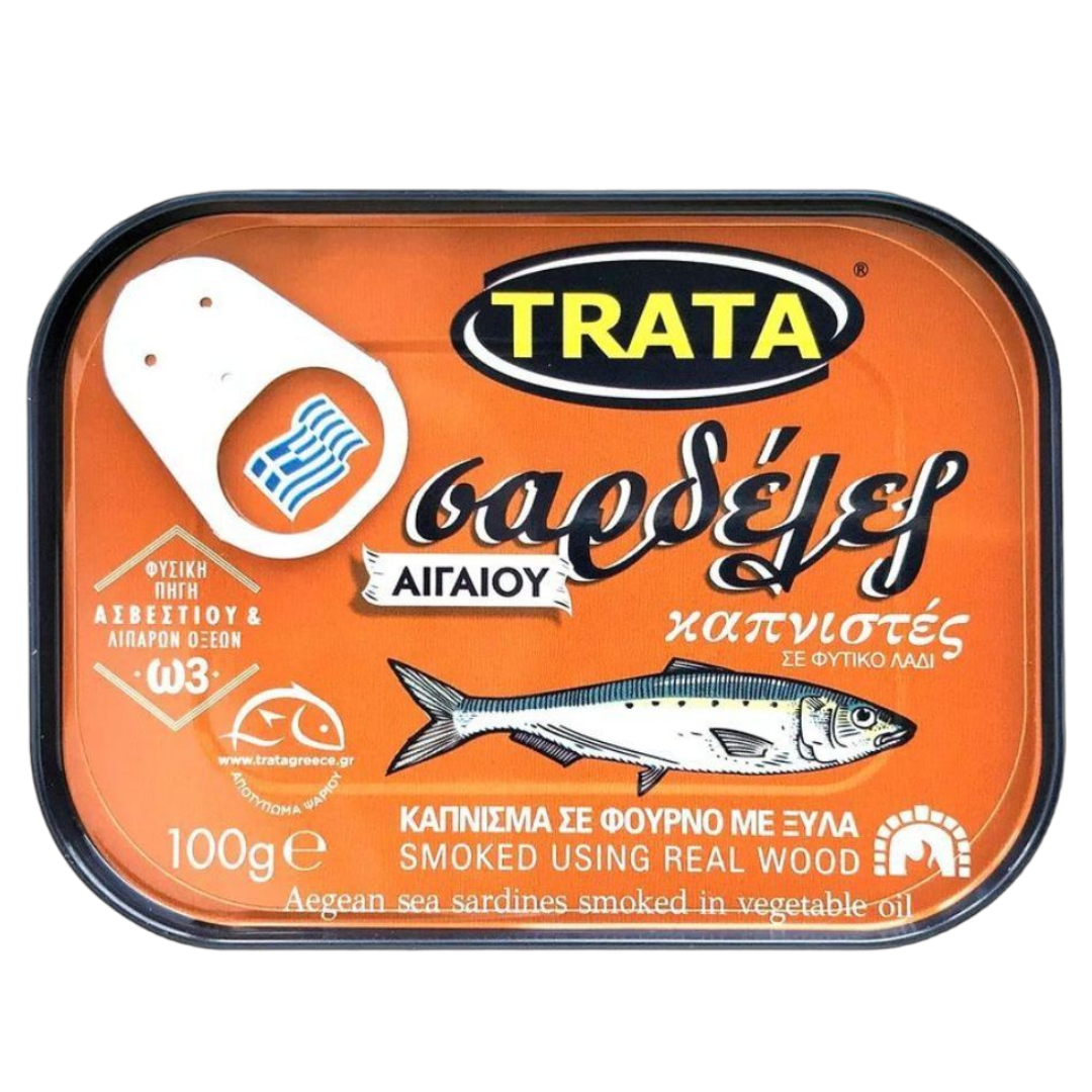 Trata Sardinen Geräucht 100g (Fertiggerichte & Konserven) - Bild 1