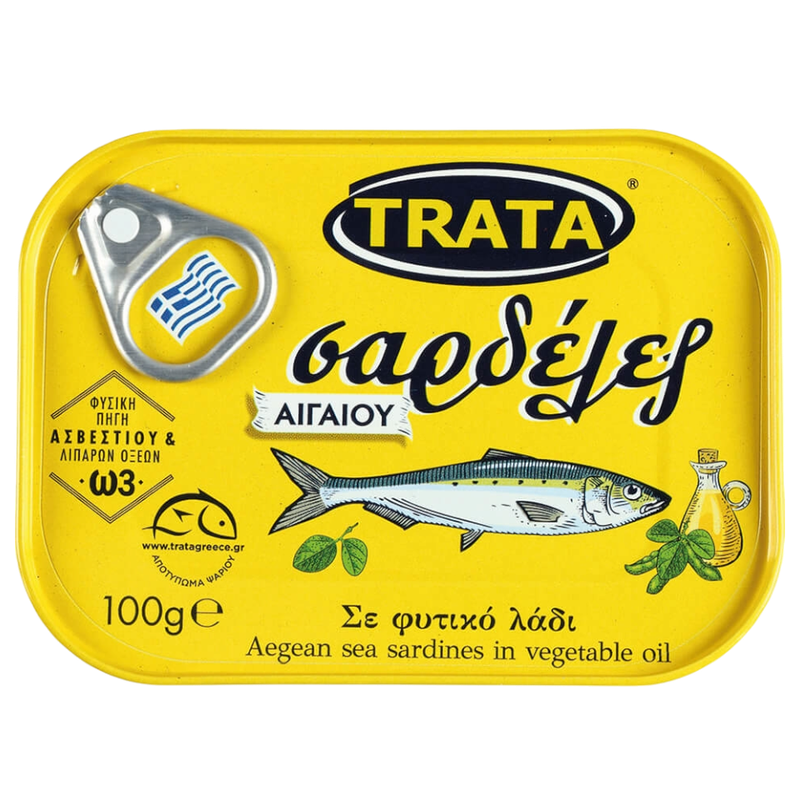 Trata Sardinen in Pflanzenöl 100g (Fertiggerichte & Konserven) - Bild 1