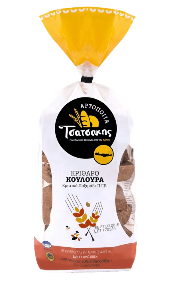 Tsatsakis Zwieback Gerstekouloura 600g - GM Markt Eshop