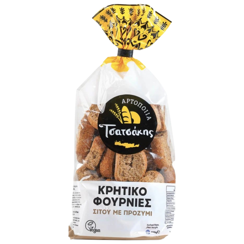 Tsatsakis Zwieback Kritikofournies Weizen mit Sauerteig 400g (Gebäck & Kekse) - Bild 1