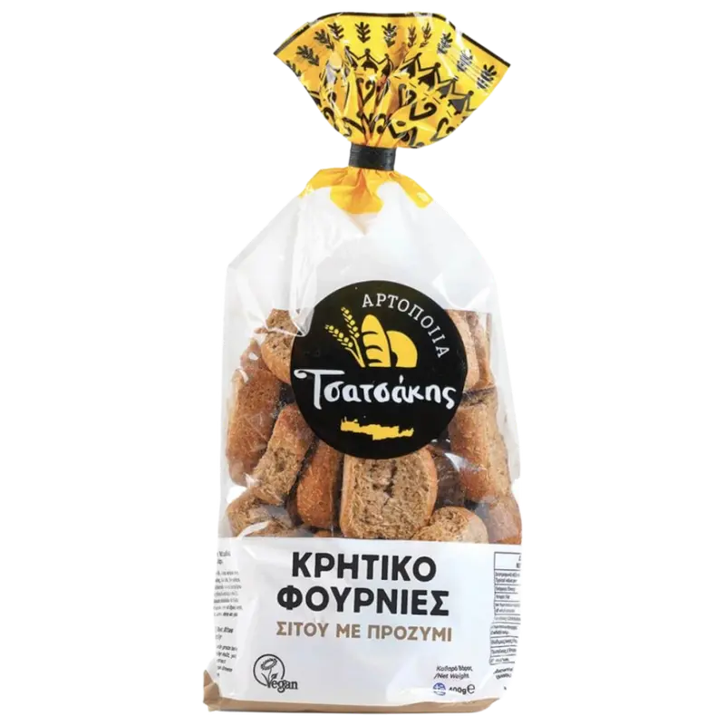 Tsatsakis Zwieback Kritikofournies Weizen mit Sauerteig 400g (Gebäck & Kekse) - Bild 1
