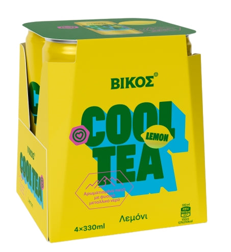 Vikos Cool Tea Zitrone 4 x 330 ml (Säfte & Getränke) - Bild 1