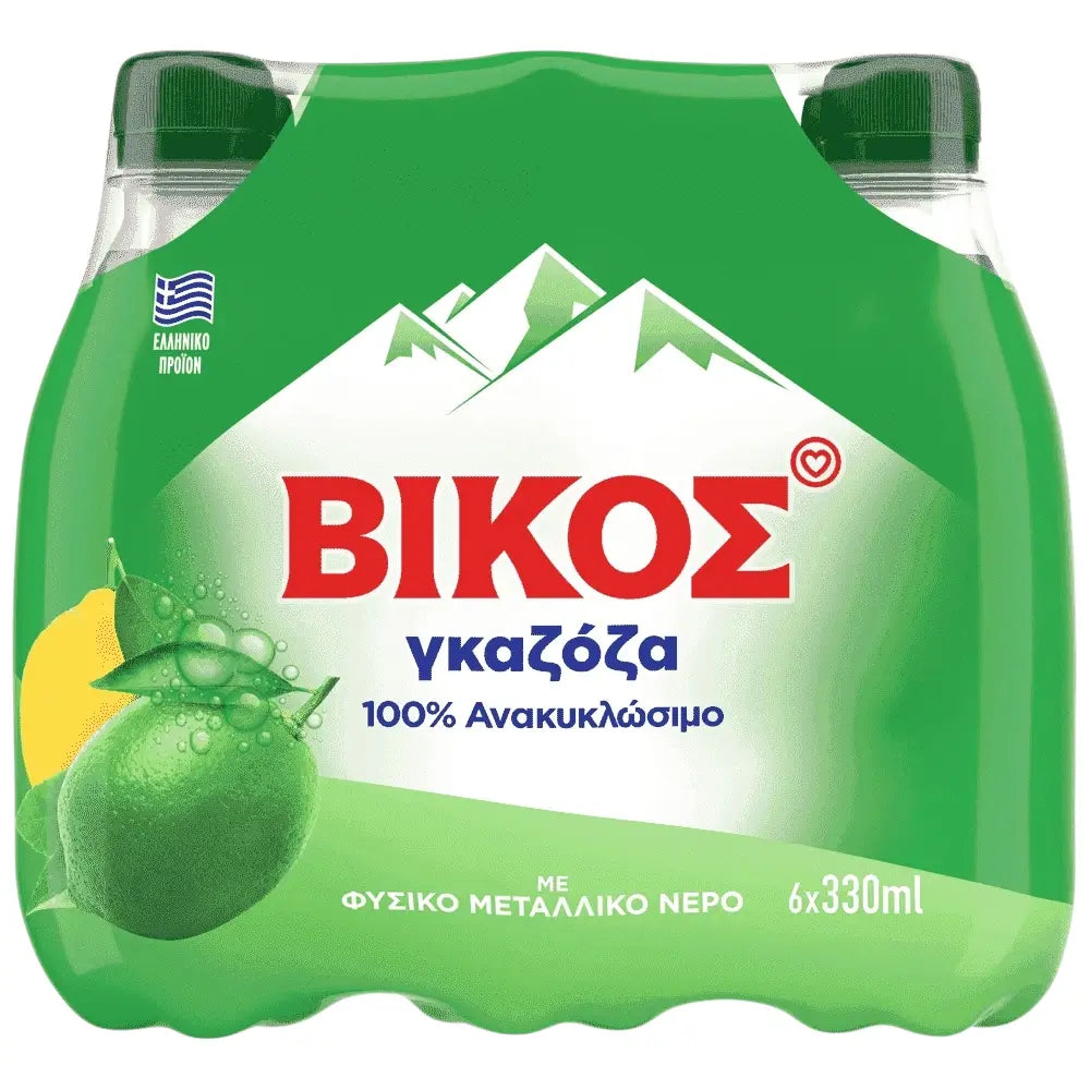 Vikos Gazoza mit Kohlensäure 6 x 330 ml - GM Markt Eshop