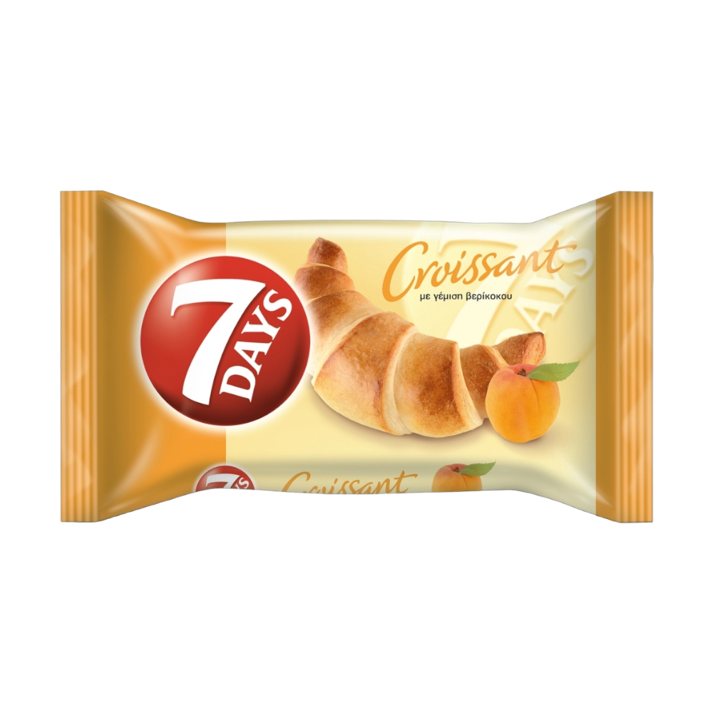 7Days Croissant mit Aprikose 70g (Snacks & Croissants) - Bild 1