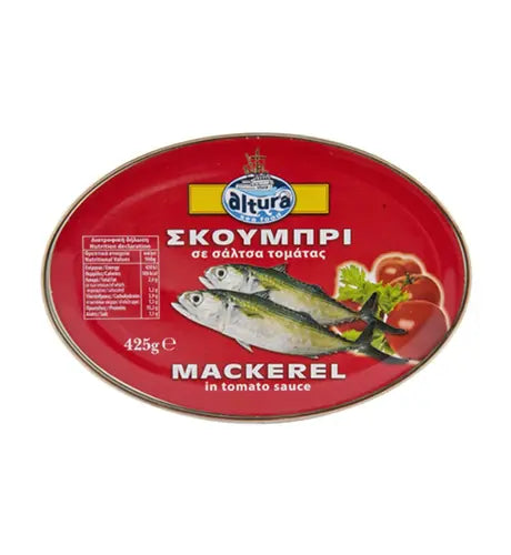 Altura Skoumbri (Makrele) in Tomatesosse 425g - GM Markt Eshop