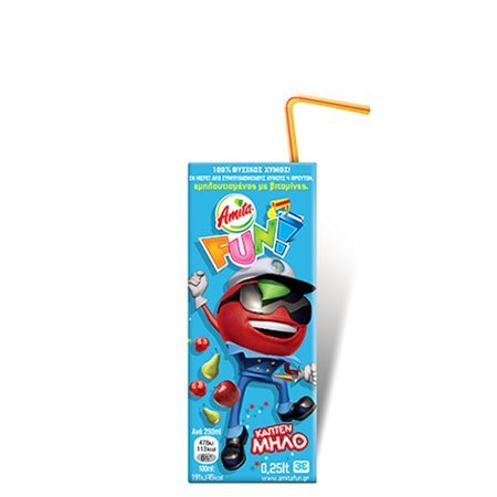 Amita Fun Blau mit 4 Früchte 250 ml (Säfte & Getränke) - Bild 1
