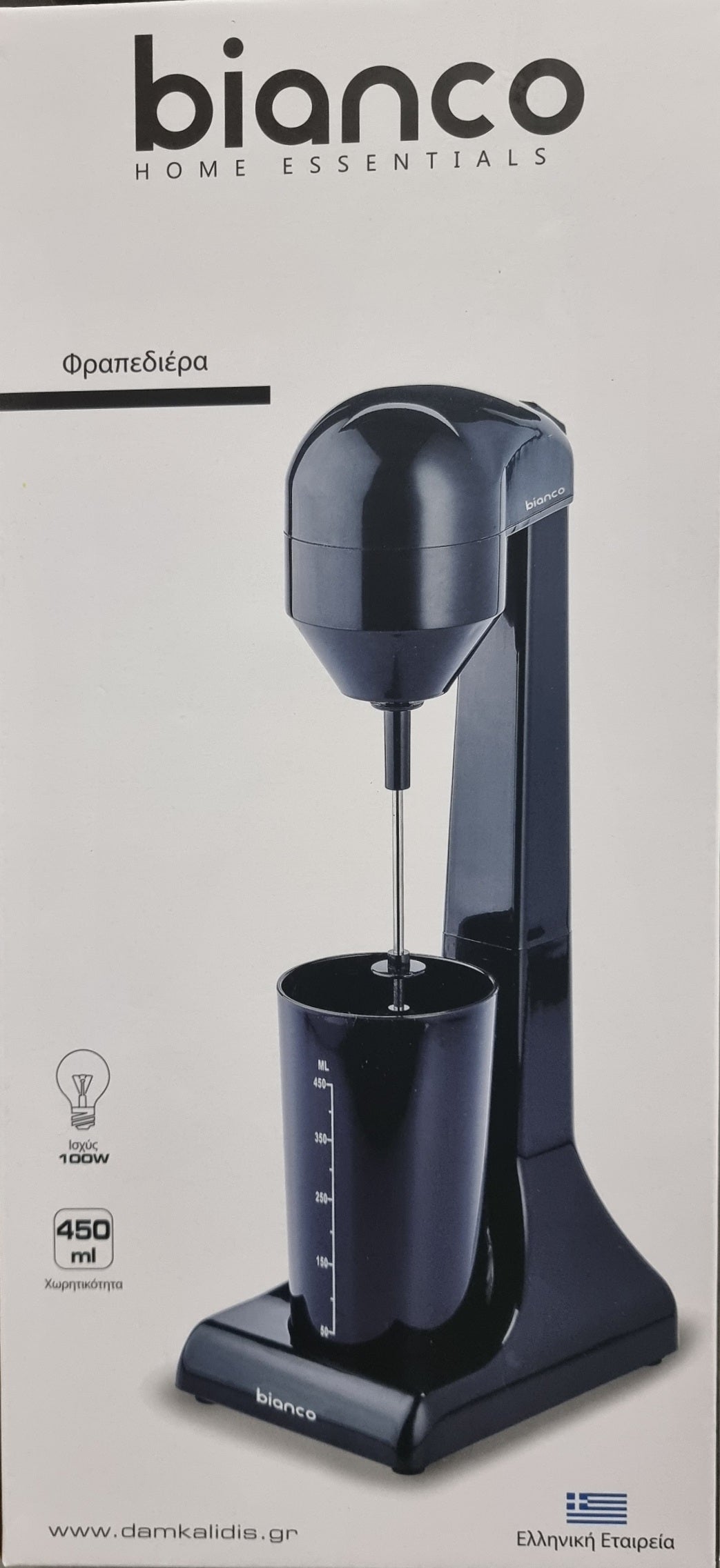 Bianco Frappe Mixer in Schwarz 100W / 450 ml (Elektroartikel) - Bild 1