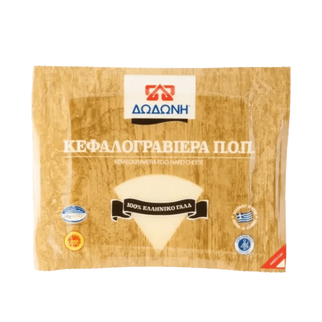 Dodoni Kefalograviera Hartkäse aus Schaf & Ziegenmilch 200g - GM Markt Eshop