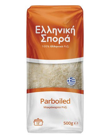 Elliniki Spora Reis Parboiled 500g (Hülsenfrüchte & Reis) - Bild 1
