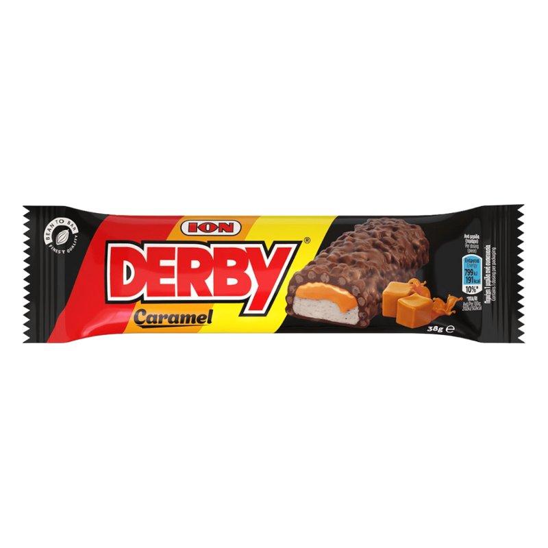 Ion Derby Schokolade Karamell 38g (Schokolade & Süssigkeiten) - Bild 1