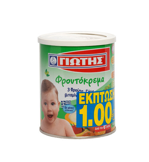 Jotis Fruchtcreme 3 Früchte 300g (Babynahrung & Kinder Milch) - Bild 1
