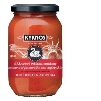 Kyknos Tomatensosse mit Zimt & Nelken 420g (Saucen & Pasten) - Bild 1