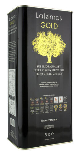 Latzimas Gold extra reines Olivenöl 5 Liter (Öl & Oliven) - Bild 1