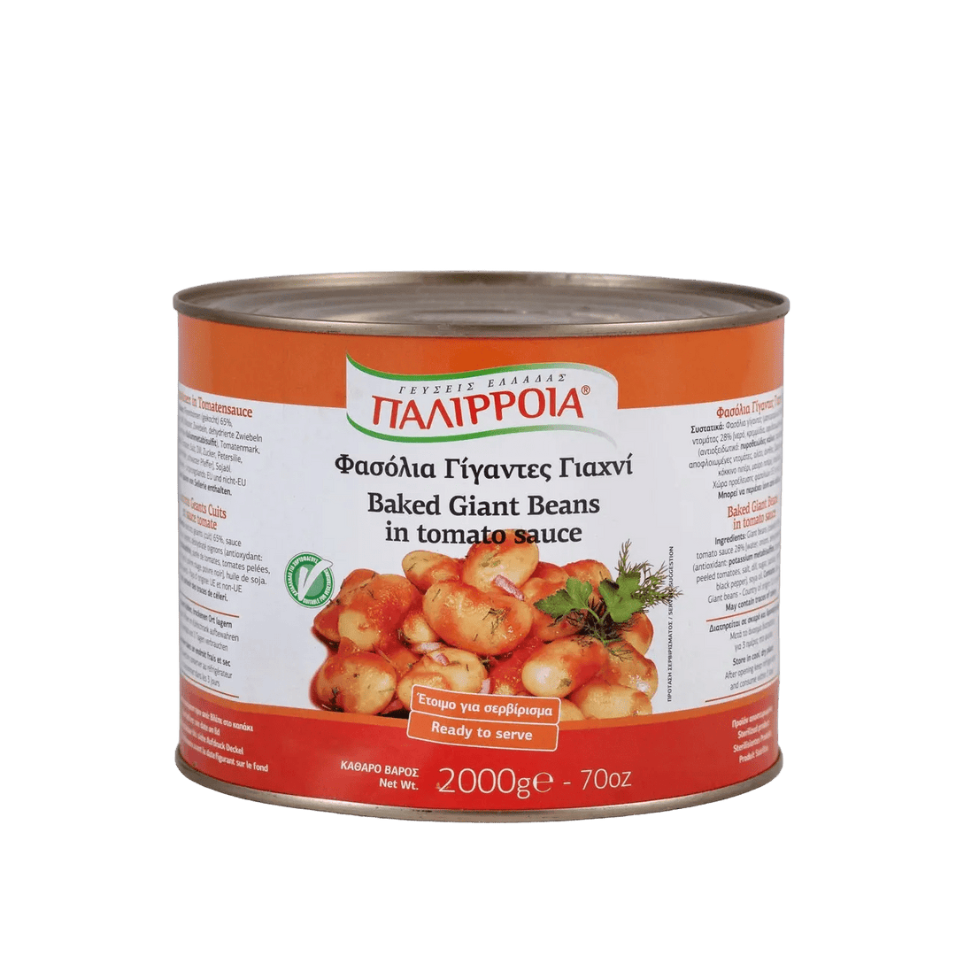 Palirria Riesenbohnen Giahni in Tomatensauce 2 kg - GM Markt Eshop