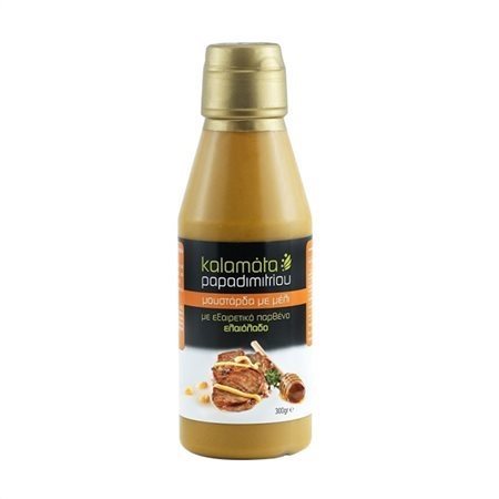 Papadimitriou Senf Squeeze mit Honig 300g (Saucen & Pasten) - Bild 1