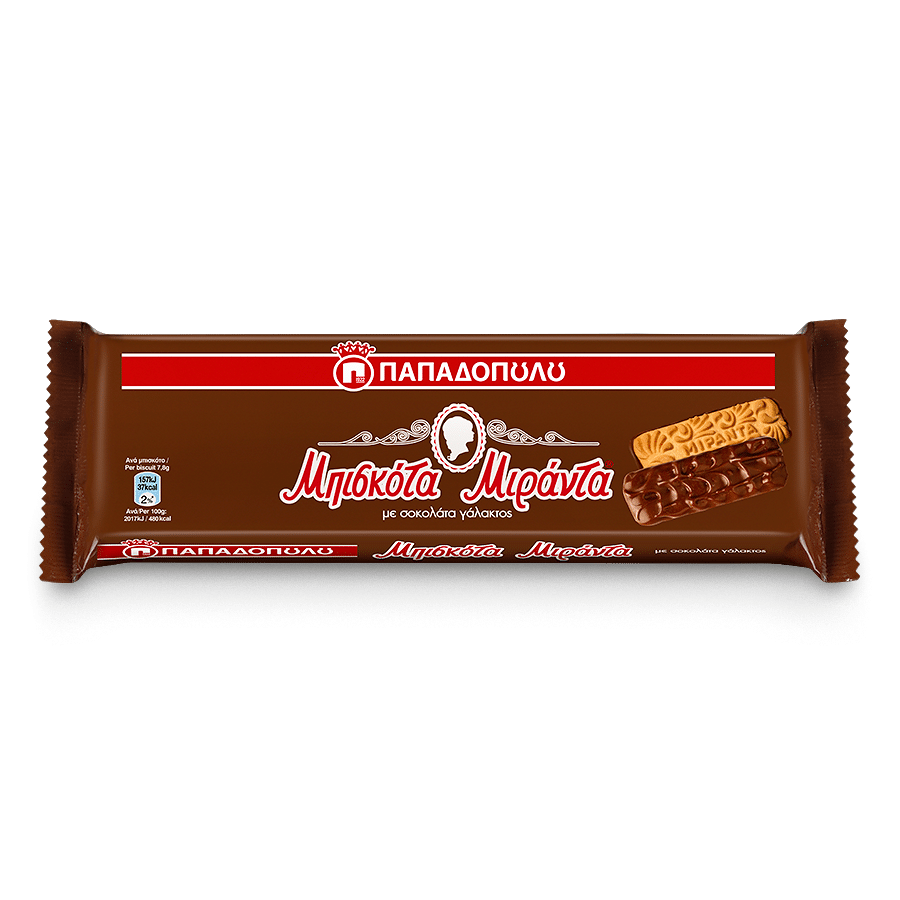 Papadopoulos Kekse Miranta mit Schokolade 140g (Gebäck & Kekse) - Bild 1