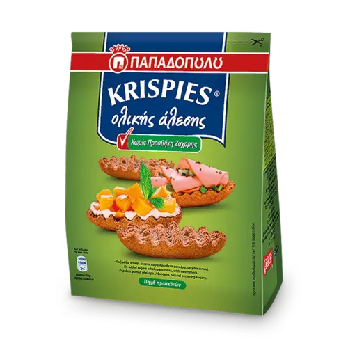 Papadopoulos Zwiebacke (Krispies) ohne Zucker 200g (Gebäck & Kekse) - Bild 1
