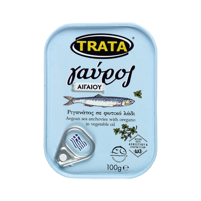 Trata Anchovis Oregano in Öl 100g (Fertiggerichte & Konserven) - Bild 1