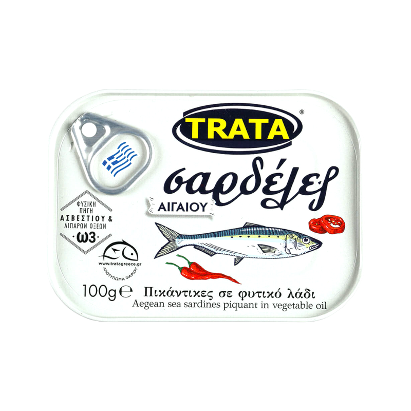 Trata Sardinen in pikanter Sosse 100g (Fertiggerichte & Konserven) - Bild 1