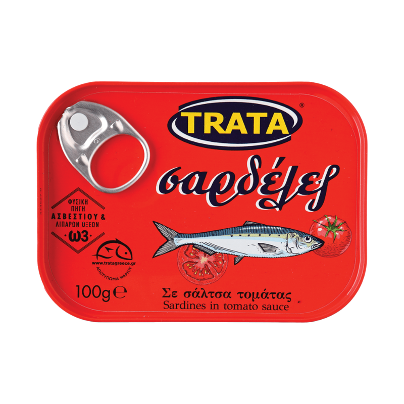 Trata Sardinen in Tomatensosse 100g (Fertiggerichte & Konserven) - Bild 1