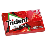 Trident Kaugummi Erdbeere ohne Zucker 23,8g (Schokolade & Süssigkeiten) - Bild 1