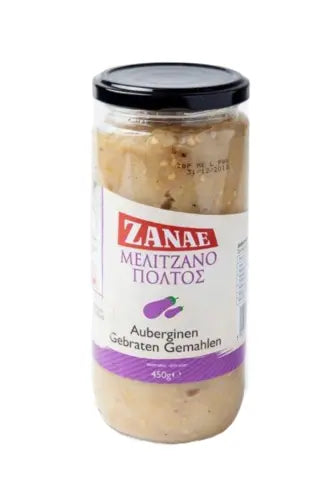 Zanae Auberginen gebraten gemahlen im Glas 450g (Fertiggerichte & Konserven) - Bild 1