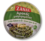 Zanae Erbsen Grüne in Öl gekochte 280g (Fertiggerichte & Konserven) - Bild 1